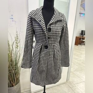 Checkered Trench Coat size XS